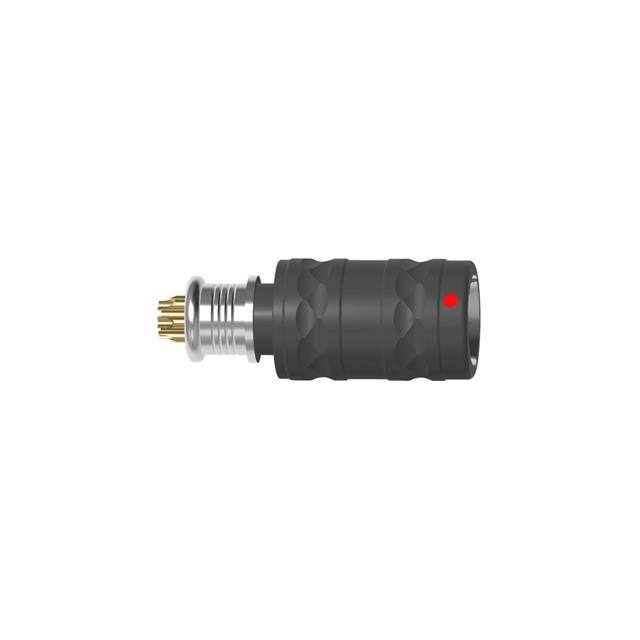 K16N0P-P06W230-0000 RECEPTICAL PUSH-PULL 6POS SLDR P