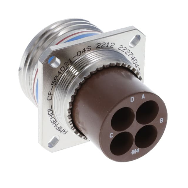 CF-594021-04S FIBER OPTIC WALL MOUNT RECEPTACL