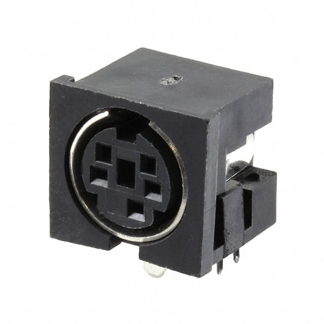 2MJ-0003A110 CONN RCPT FMALE MINI DIN 5P SLDR