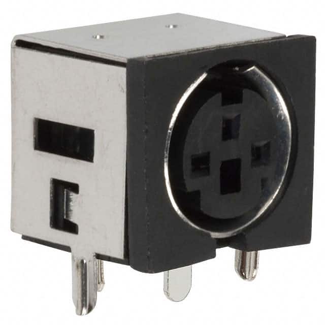 2MJ-0101A120 CONN RCPT FMALE MINI DIN 3P SLDR