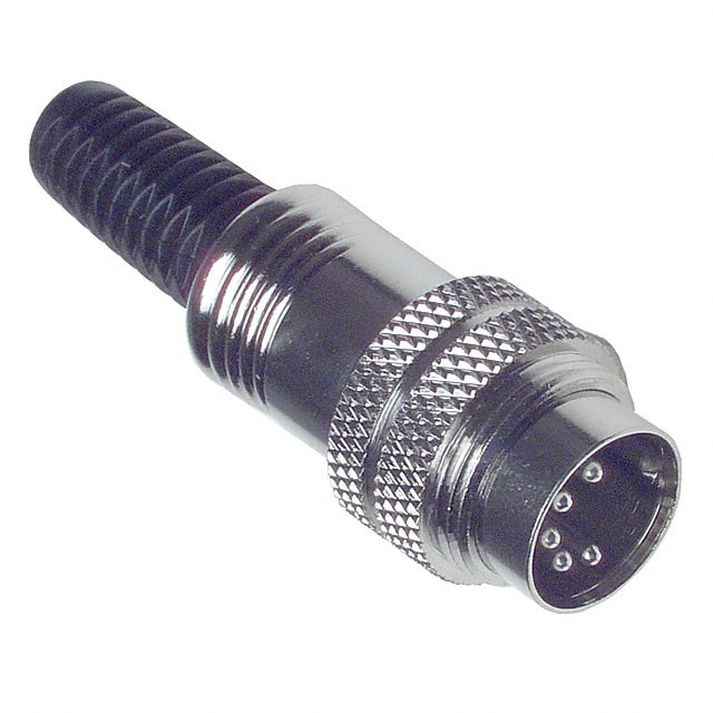 SD-50LP CONN PLUG MALE DIN 5P SOLDER