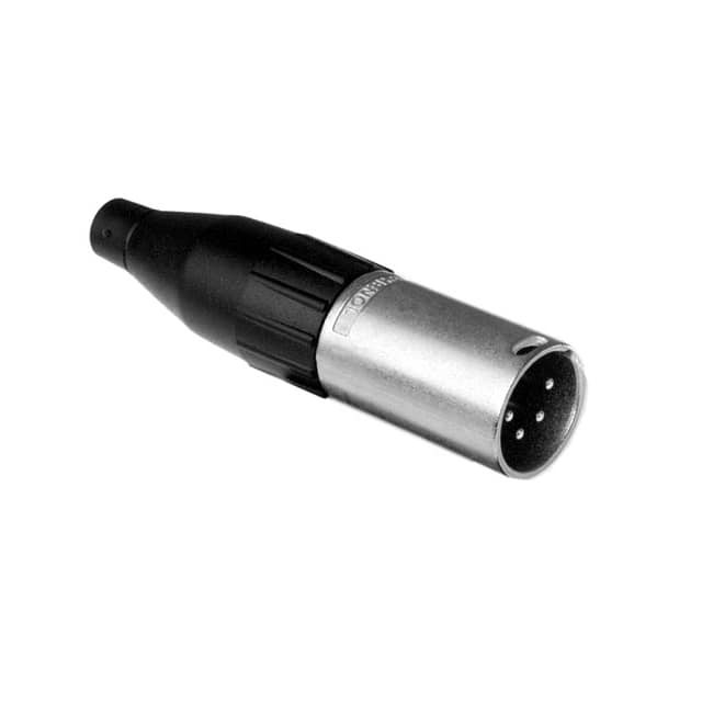 AC4M BULK METAL PLUG STR CORD 4 PIN BULK
