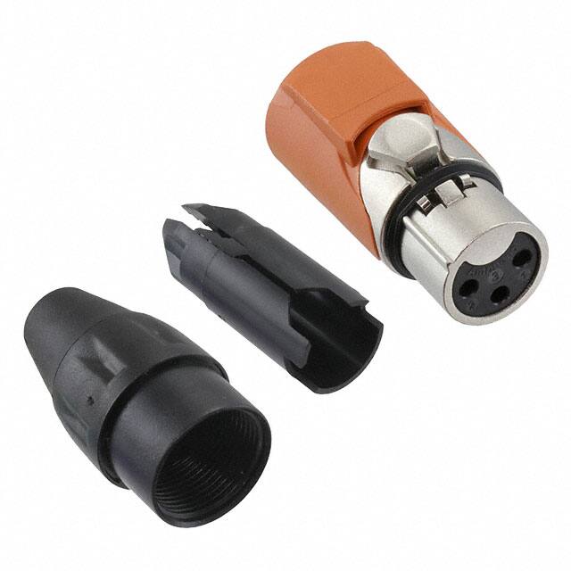AX3F3M CONN PLUG FMALE XLR 3P SLDR CUP