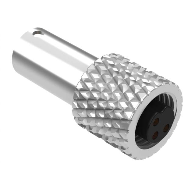 50-00672 CONN RCPT FMALE 3P SLDR CUP SHLD