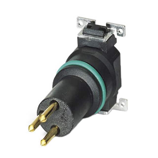1412233 CONN MALE INSERT 3POS SOLDER