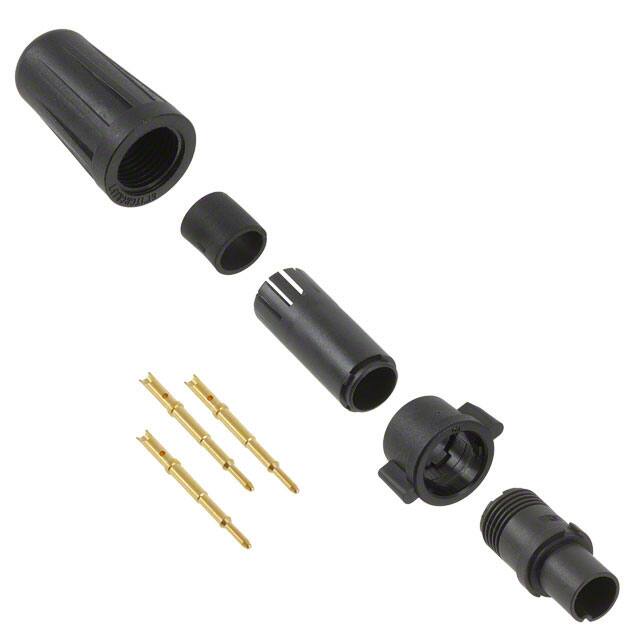 EN2C3M20G3W CONN PLUG MALE 3POS GOLD CRIMP