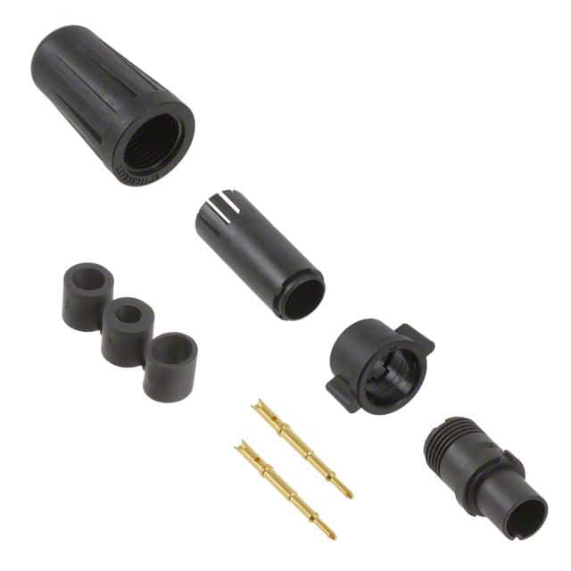 EN2C2M20DCW CONN PLUG MALE 2POS GOLD CRIMP