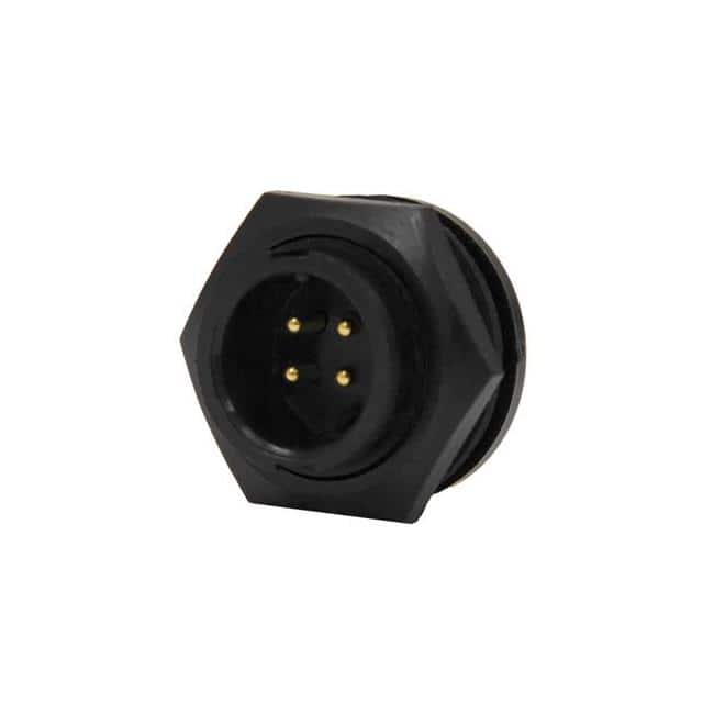 4381-4PG-300 CONN RCPT MALE 4POS GOLD SOLDER