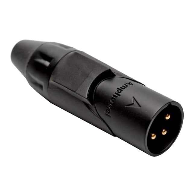 AX3MB0M CONN RCPT MALE XLR 3P SOLDER CUP