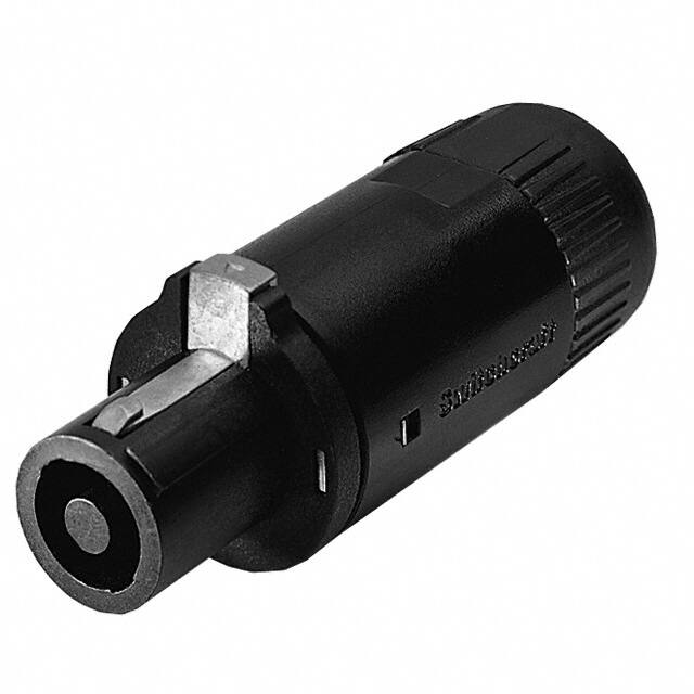 HPCC4F CONN CIRC PLUG 4POS SILVER QC