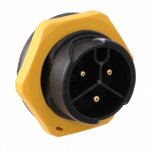 24003535-02 CONN RCPT MALE 3POS SOLDER CUP