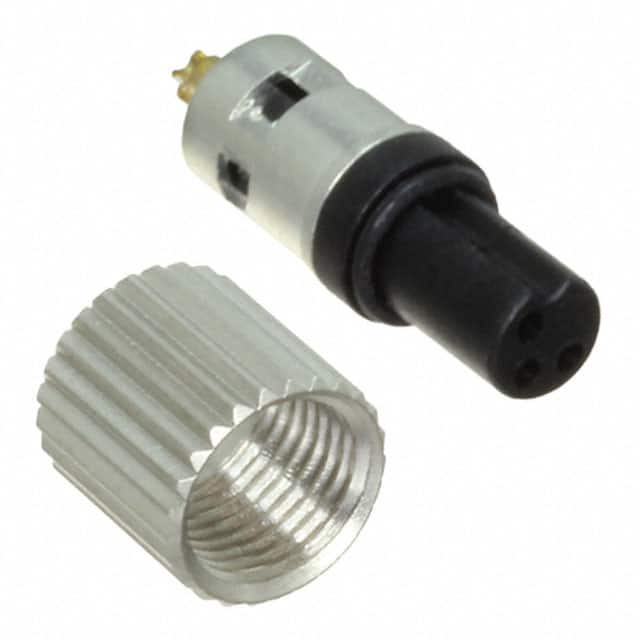 850-003-203RSS4 CONN PLUG FMALE 3P GOLD SLDR CUP