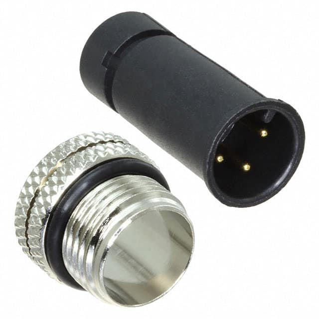 858-R03-103RLU1 CONN RCPT MALE 3POS SOLDER CUP