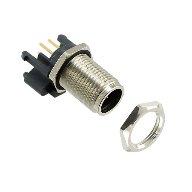 43-01175 CONN RCPT MALE 4POS GOLD SOLDER