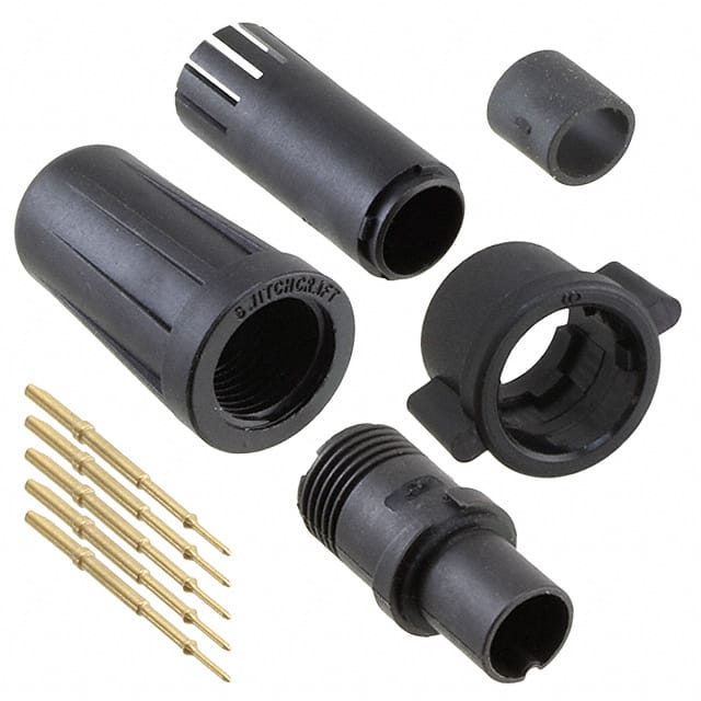 EN2C5M26G3W CONN PLUG MALE 5POS GOLD CRIMP