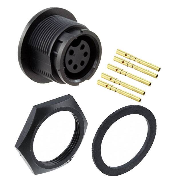 4280-5SG-300 CONN RCPT FMALE 5POS GOLD CRIMP