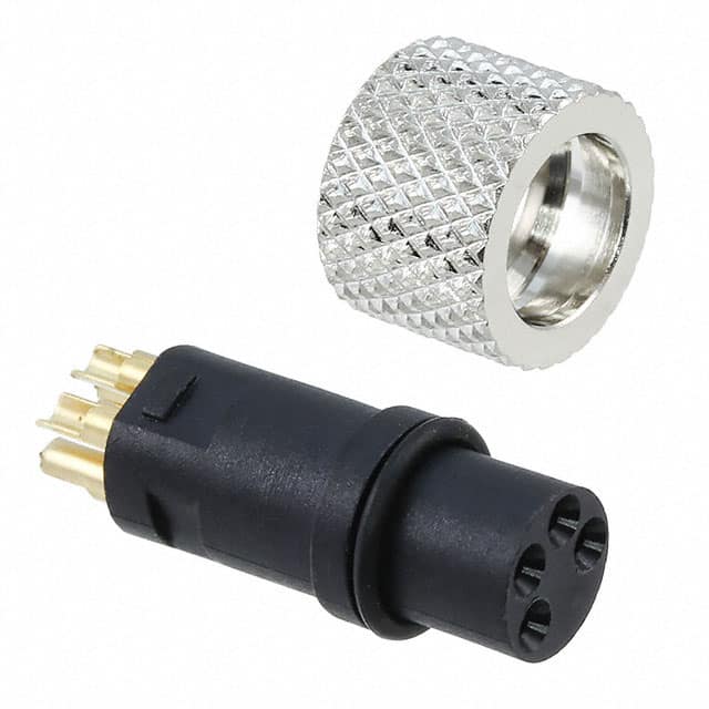 854-004-203RLS1 CONN PLUG FMALE 4POS SOLDER CUP