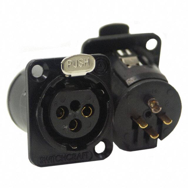 E3FSCBAU CONN PLUG FMALE XLR 3P SOLDER