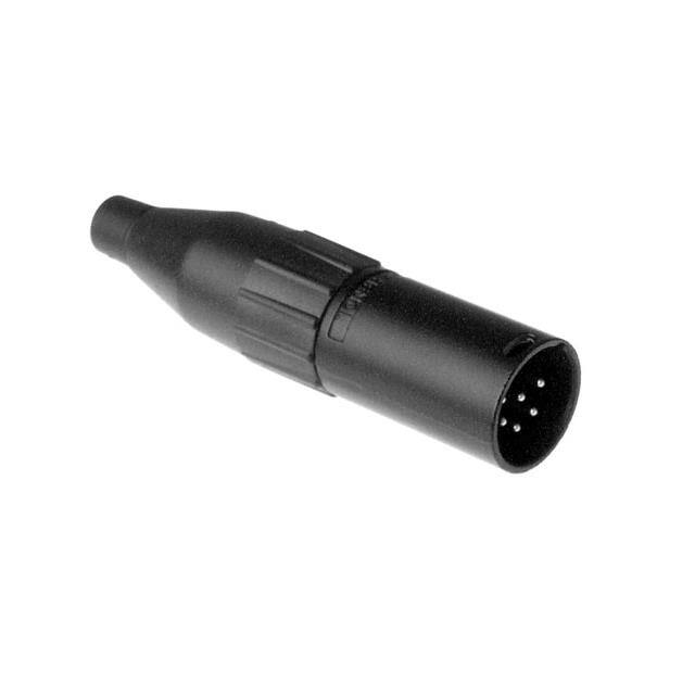 AC6AMB BULK METAL PLUG STR CORD 6 PIN