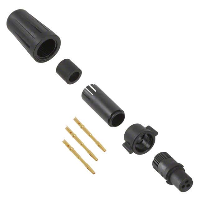 EN2C3F20G2W CONN PLUG FMALE 3POS GOLD CRIMP