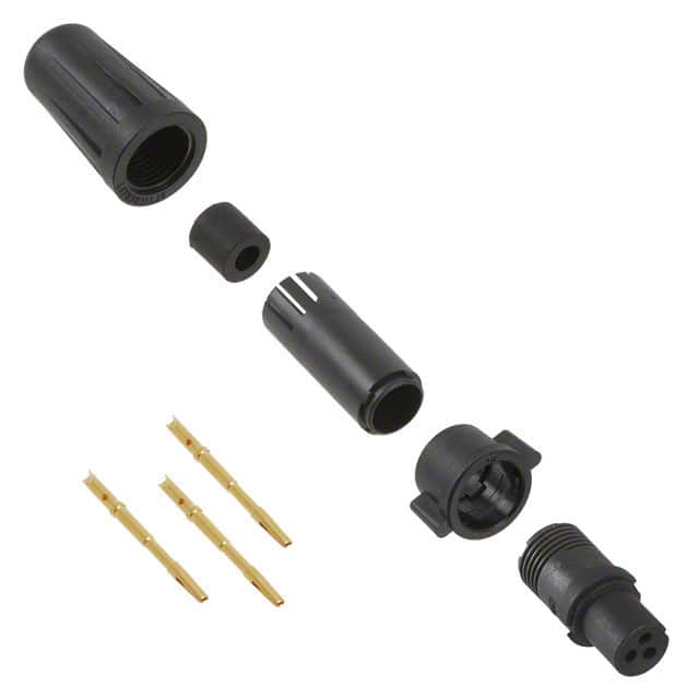 EN2C3F20G1W CONN PLUG FMALE 3POS GOLD CRIMP