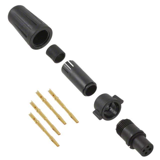 EN2C4F22G3W CONN PLUG FMALE 4POS GOLD CRIMP