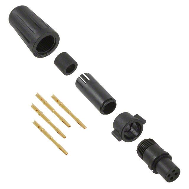 EN2C4F22G2W CONN PLUG FMALE 4POS GOLD CRIMP