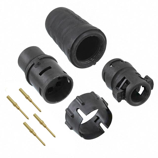 EN3C4MCX CONN PLUG MALE 4POS GOLD CRIMP