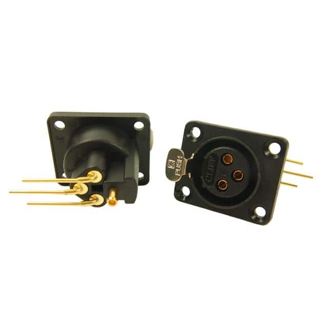 CP30082 FEMALE AIRTIGHT XLR CONNECTOR 90