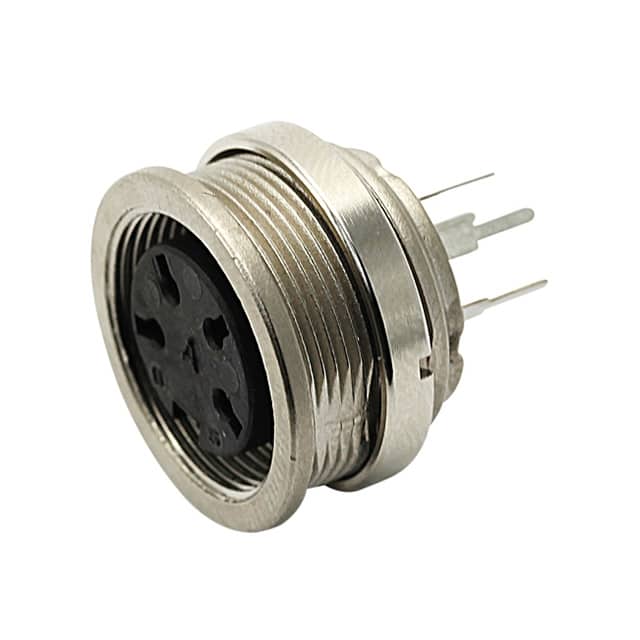 T 3303 320 CONN RCPT FMALE 4P SILVER SOLDER