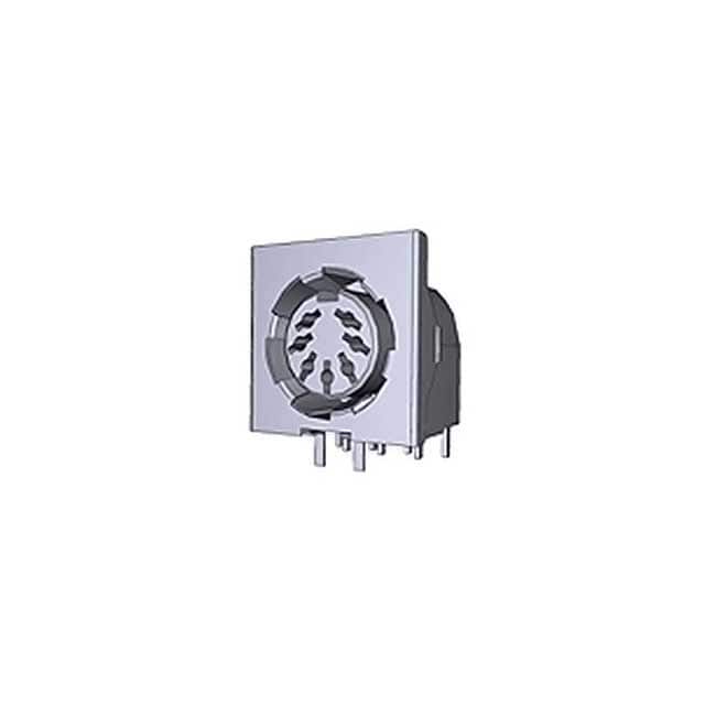 5212046-1 CONN RCPT FMALE DIN 7POS SOLDER
