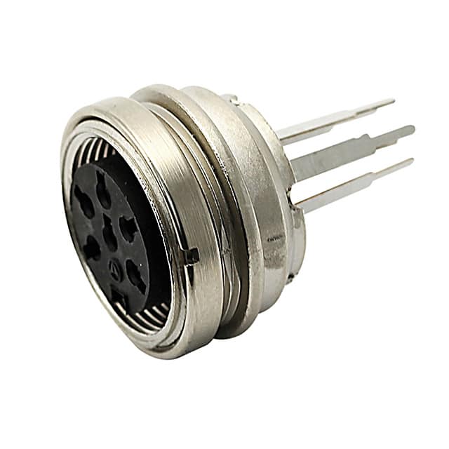 T 3403 430 CONN RCPT FMALE 6P SILVER SOLDER
