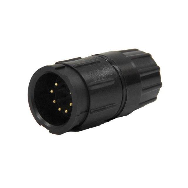 5280-7PG-321 CONN RCPT MALE 7POS GOLD CRIMP