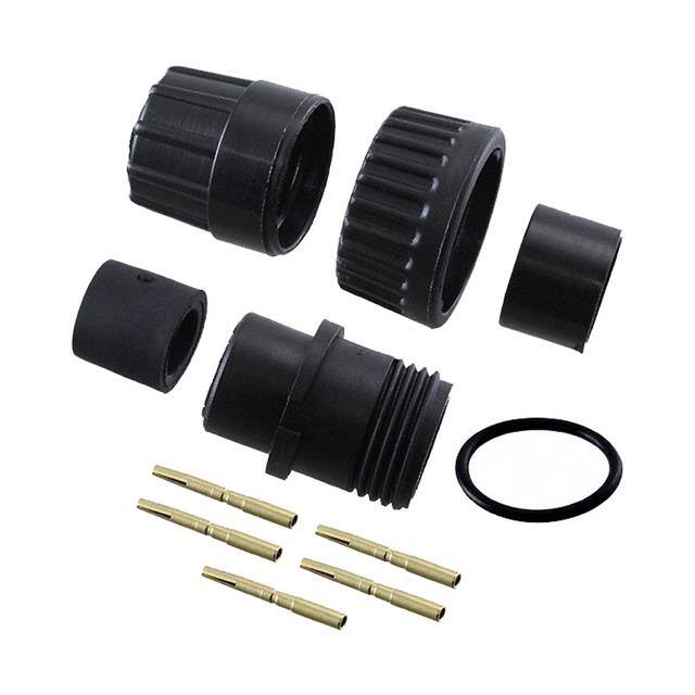 3280-5PG-321 CONN PLUG MALE 5POS GOLD CRIMP