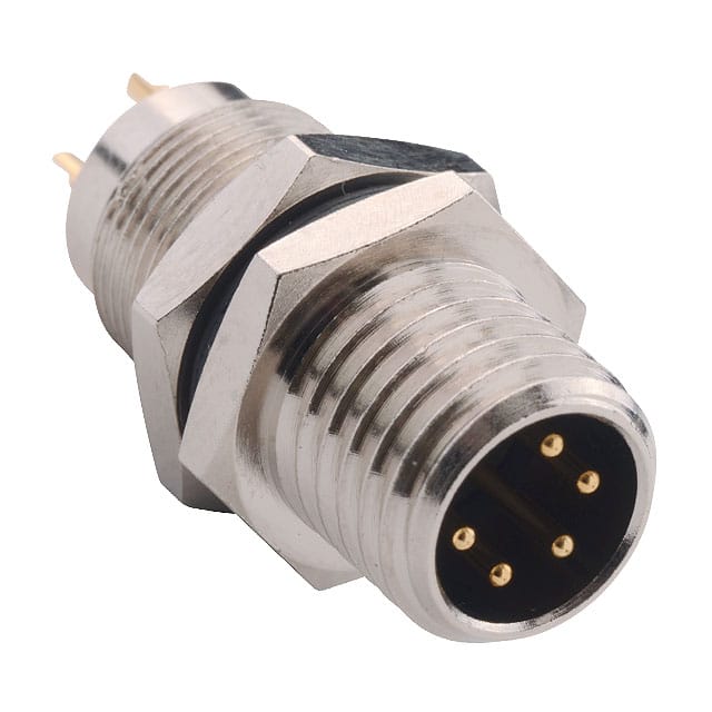 855-005-103R001 CONN RCPT MALE 5P GOLD SLDR CUP