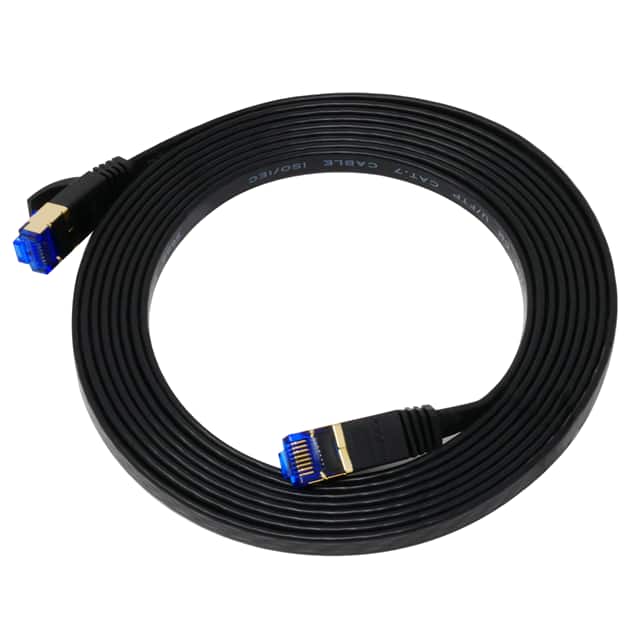 QG-CAT7F-10FT-BLK CAT7F ETHERNET CABLE 10FT- BLACK