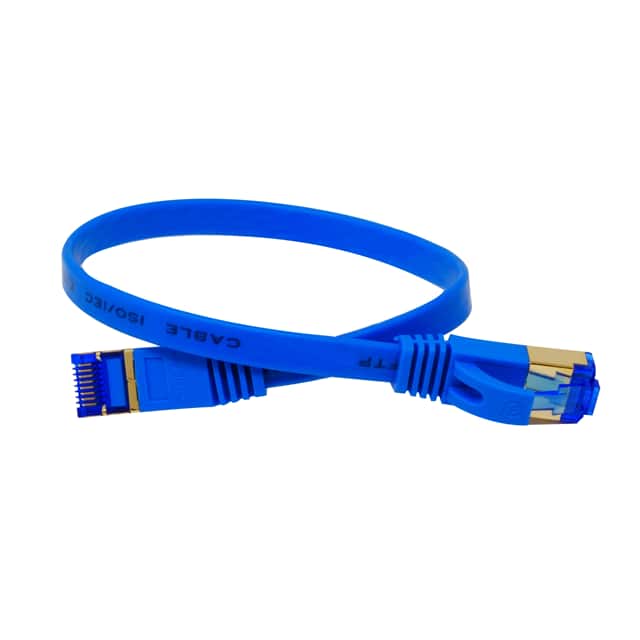QG-CAT7F-1FT-BLU CAT7F ETHERNET CABLE 1FT - BLUE