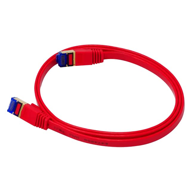 QG-CAT7F-3FT-RED CAT7F ETHERNET CABLE 3FT - RED