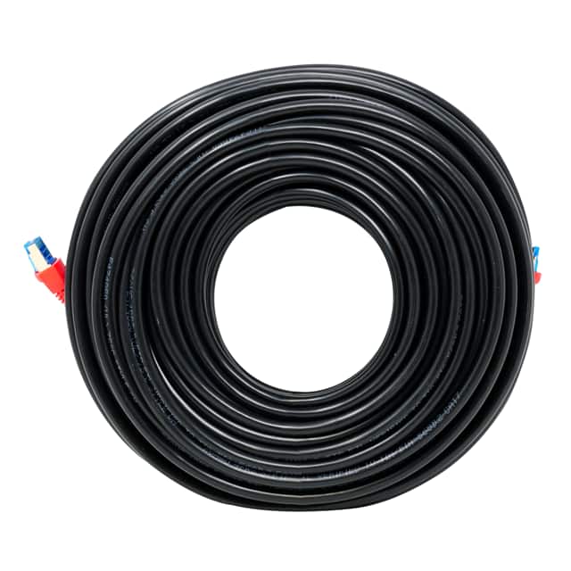 QG-CAT7O-100FT-BLK CAT7O ETHERNET CABLE 100FT-BLACK