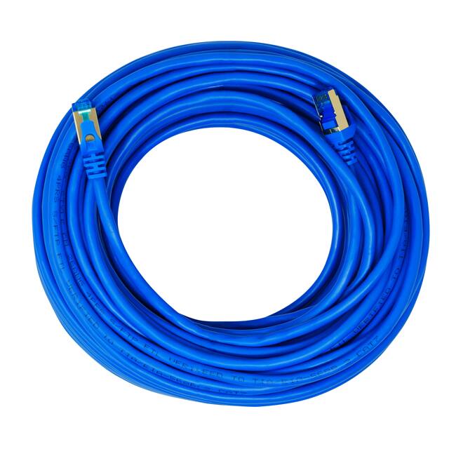 QG-CAT7R-100FT-BLU CAT7R ETHERNET CABLE 100FT -BLUE