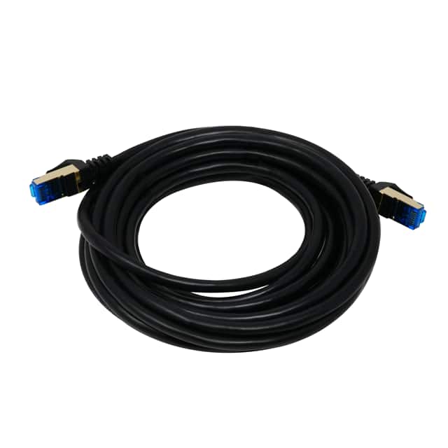 QG-CAT7R-15FT-BLK CAT7R ETHERNET CABLE 15FT -BLACK