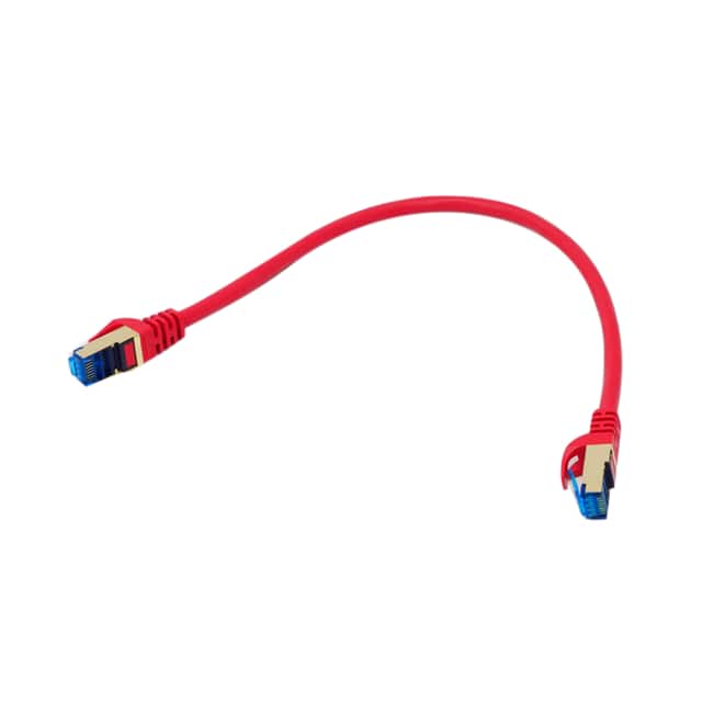QG-CAT7R-1FT-RED CAT7R ETHERNET CABLE 1FT -RED