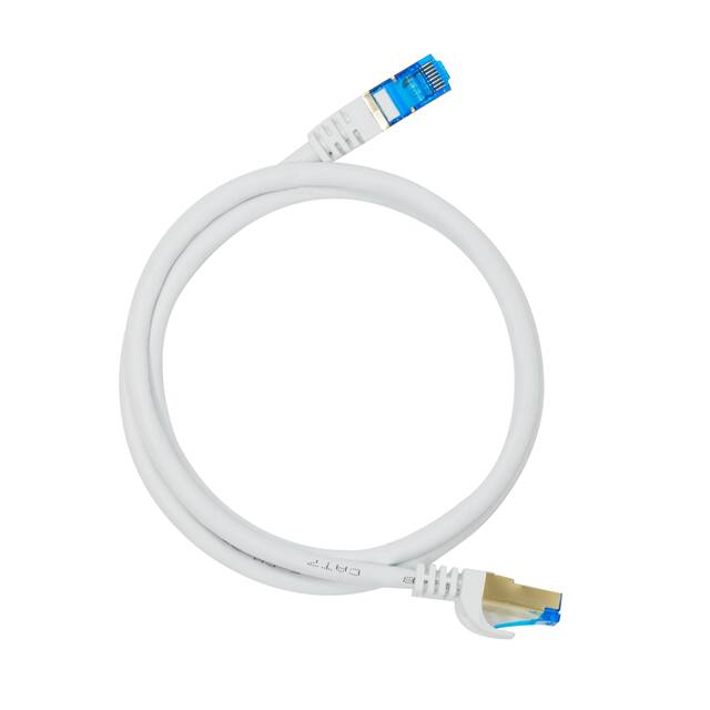 QG-CAT7R-3FT-WHT CAT7R ETHERNET CABLE 3FT -WHITE