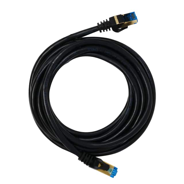 QG-CAT7R-6FT-BLK CAT7R ETHERNET CABLE 6FT -BLACK