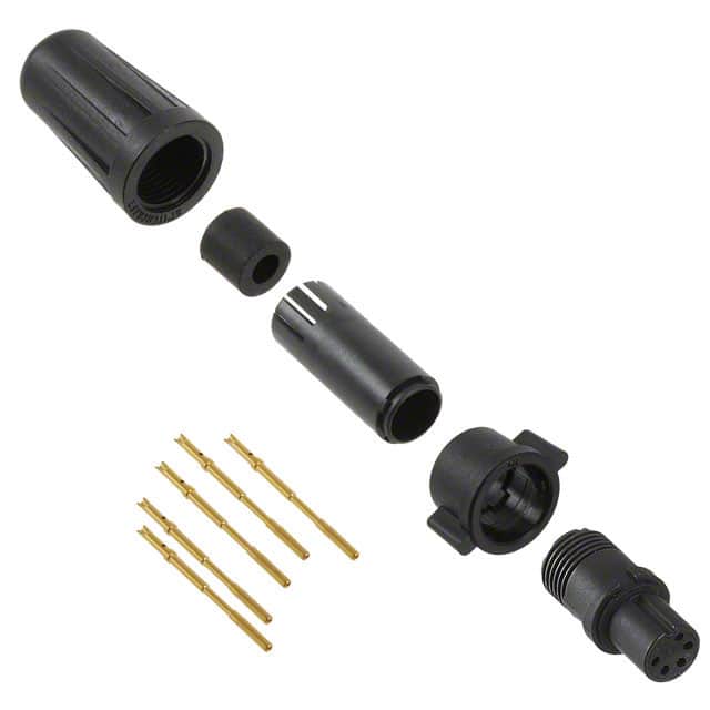 EN2C5F26G1W CONN PLUG FMALE 5POS GOLD CRIMP