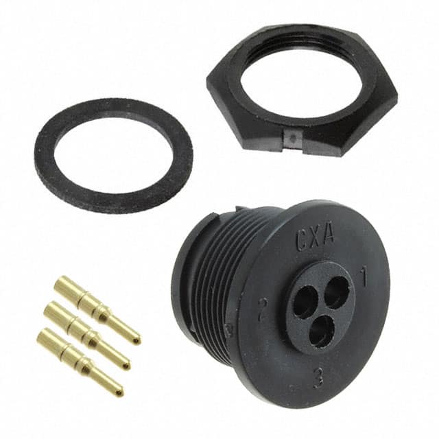 3180-3PG-528 CONN PLUG MALE 3POS GOLD CRIMP
