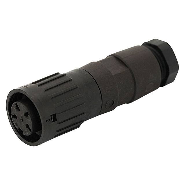 T 3325 502 CONN PLUG FMALE 4P SOLDER CUP