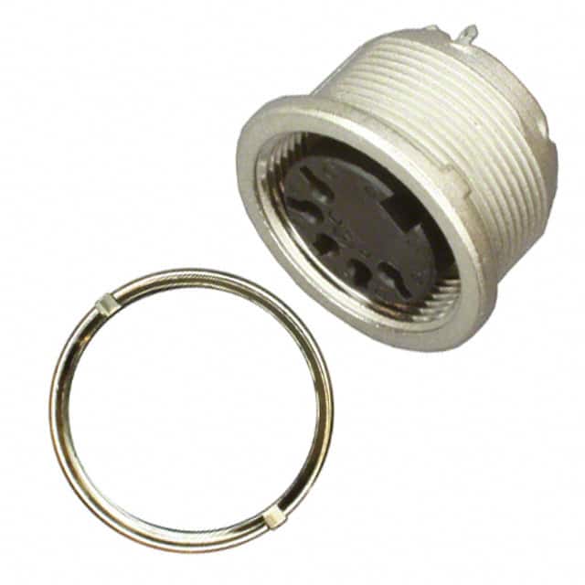 T 3359 018 CONN RCPT FMALE 5P GOLD SLDR CUP