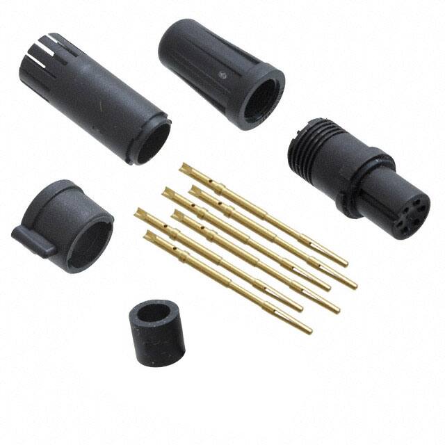 EN2C6F26G3W CONN PLUG FMALE 6POS GOLD CRIMP