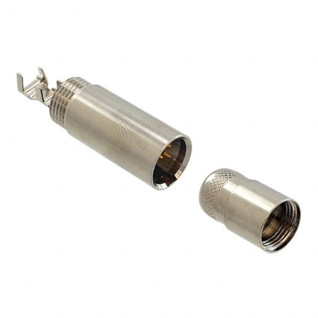 M-XL-6-12M CONN PLUG MALE MINI XLR 6P SLDR